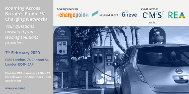 Slides from REA Seminar on the Interoperability of Public EV Charging Infrastructure (7 Feb)