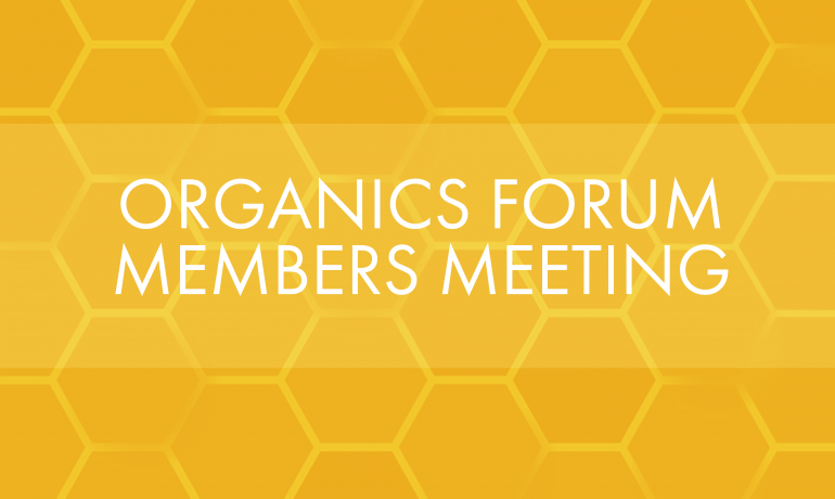 Organics Forum Meeting – November 2025