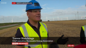 REA CEO, Trevor Hutchings on BBC Breakfast